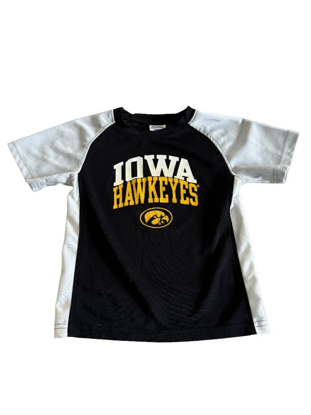 Pro Edge Boys 4T Iowa Hawkeyes Short Sleeve T-Shirt